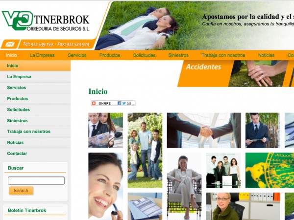 Nueva web de Tinerbrok