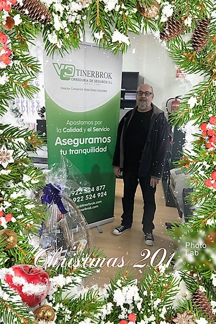 ¡ Ya tenemos ganador de la Cesta de Navidad que sorteamos entre Nuestros Clientes!!